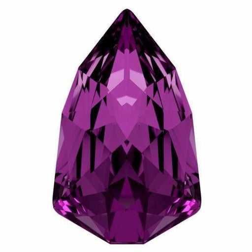 4704 Swarovski Slim Trilliant Amethyst Fancy - OceanNailSupply