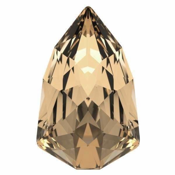 4707 Swarovski Slim Trilliant Light Colorado Topaz Fancy - OceanNailSupply