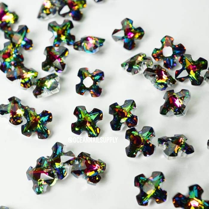 4784 Swarovski Greek Cross Fancy VM UF - OceanNailSupply