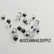 4869 Swarovski Globe Flatback Collection - OceanNailSupply