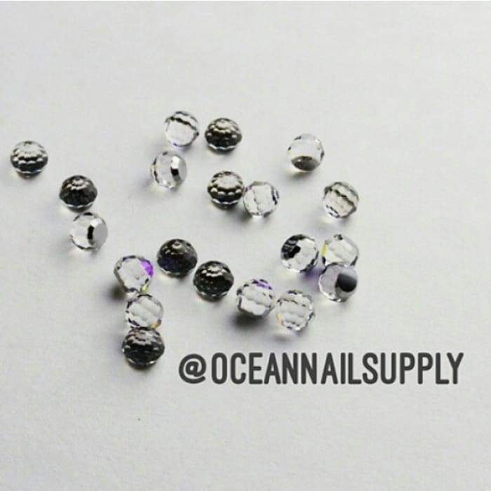 4869 Swarovski Globe Flatback Collection - OceanNailSupply