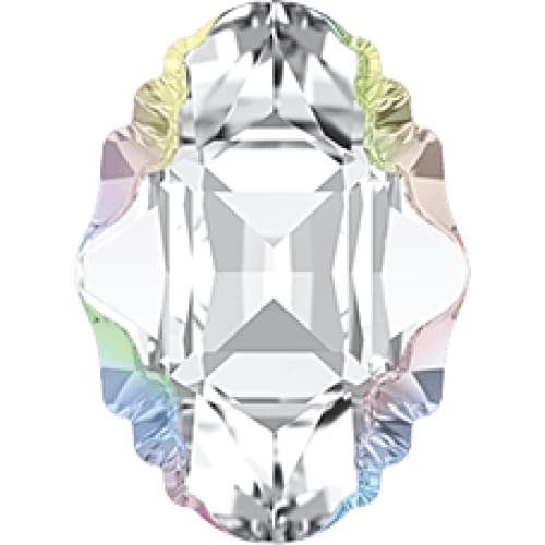 4926 Swarovski Oval tribe Crystal AB - OceanNailSupply