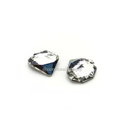 4928 Swarovski Tilted Chaton Bermuda Metallic Blue Z - OceanNailSupply