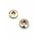 5139 Swarovski Ring Bead Rose Gold 2X ( C ) OceanNailSupply