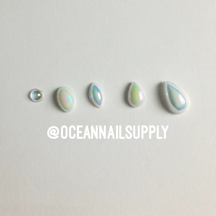 AB Pearl Unfoil (Oval Navette Teardrop or Set) - OceanNailSupply