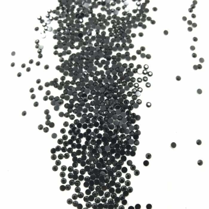 [Bulk] Swarovski Jet SS 6 unfoiled 500pcs ( c ) OceanNailSupply