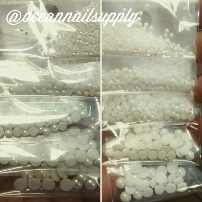 Ceramic Pearls - OceanNailSupply