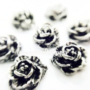 Charms - A020 Gunn Metal Rose - OceanNailSupply