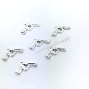 Charms - A021 Silver Gunn - OceanNailSupply