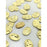 Charms - A212 Gold Rounded Cross - OceanNailSupply