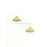 Charms - A238 Gold Triangle with Crystal - OceanNailSupply