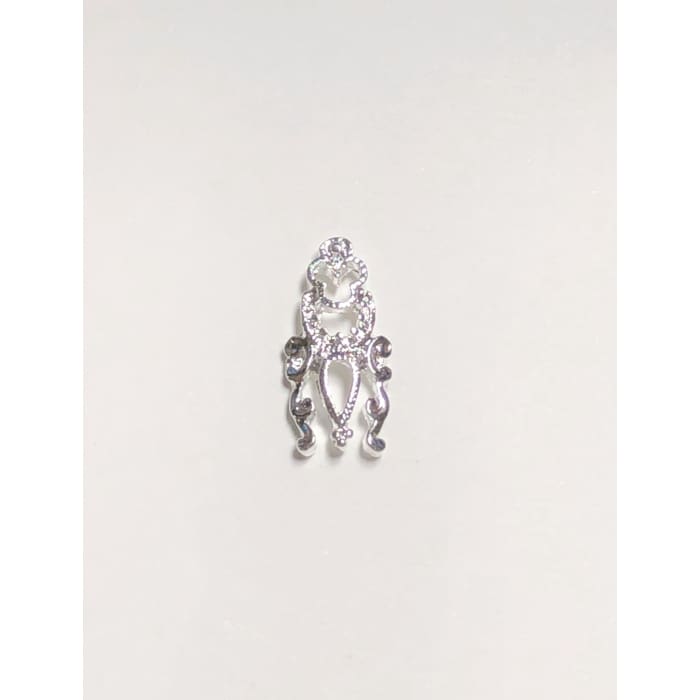Charms - A314 Nail Shield Silver - OceanNailSupply