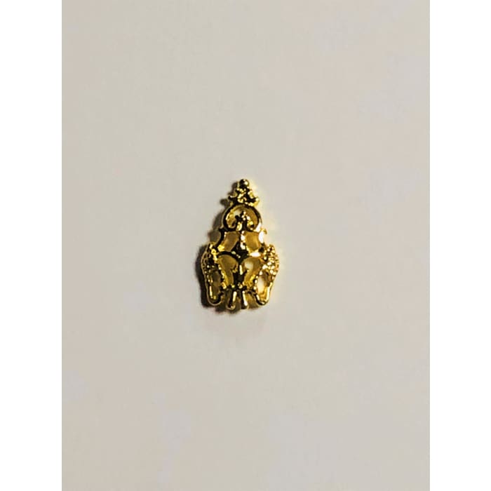 Charms - A315 Nail Shield Gold - OceanNailSupply