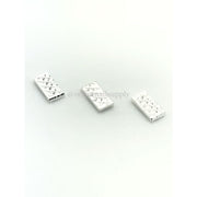Charms - Small Texture Bar Silver - OceanNailSupply