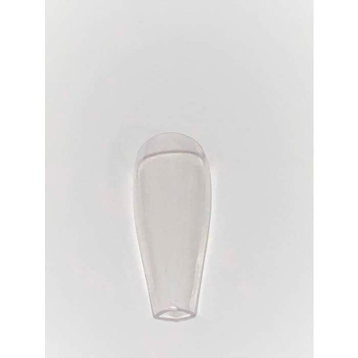 Press-On Coffin Tips (Clear) - OceanNailSupply