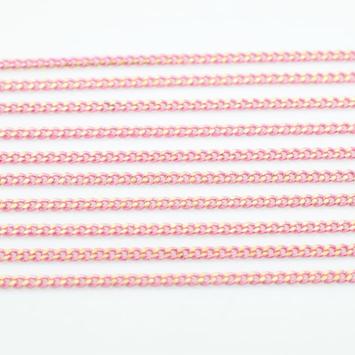 Colored Chain - Pink - OceanNailSupply
