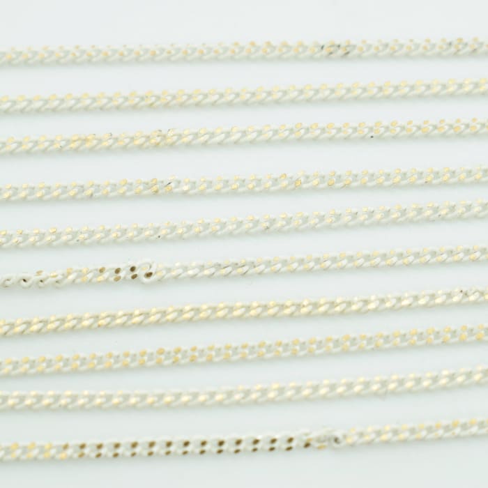 Colored Chain - White - OceanNailSupply