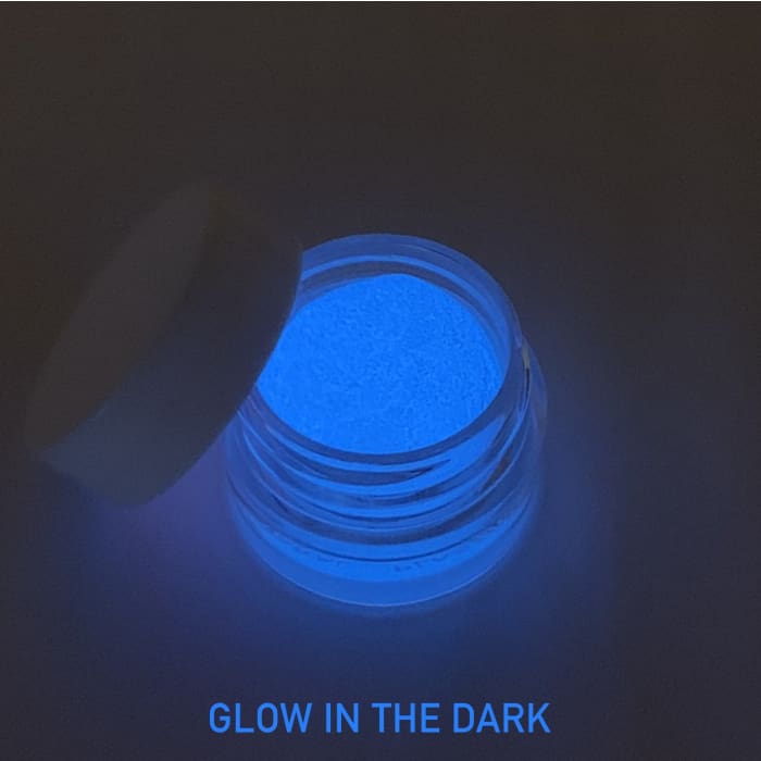 Colored Glow in the Dark Pigments - OceanNailSupply