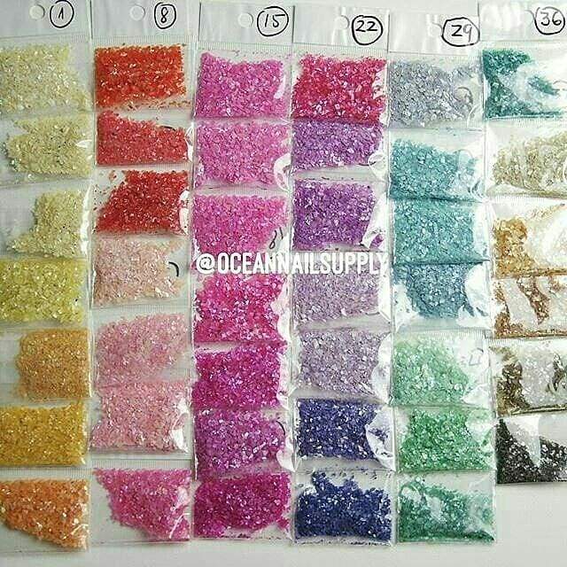 Crush Shell Decoration - OceanNailSupply