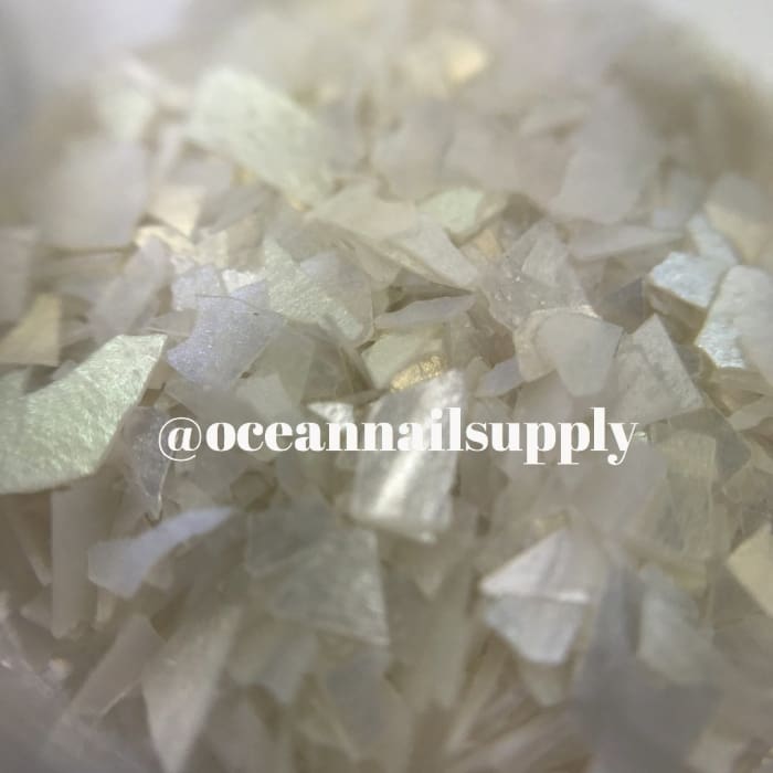 Crushed Opalescent Flakes - OceanNailSupply