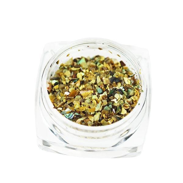 Crushed Opalescent Shell - OceanNailSupply