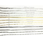 Curb 12 Chains - OceanNailSupply