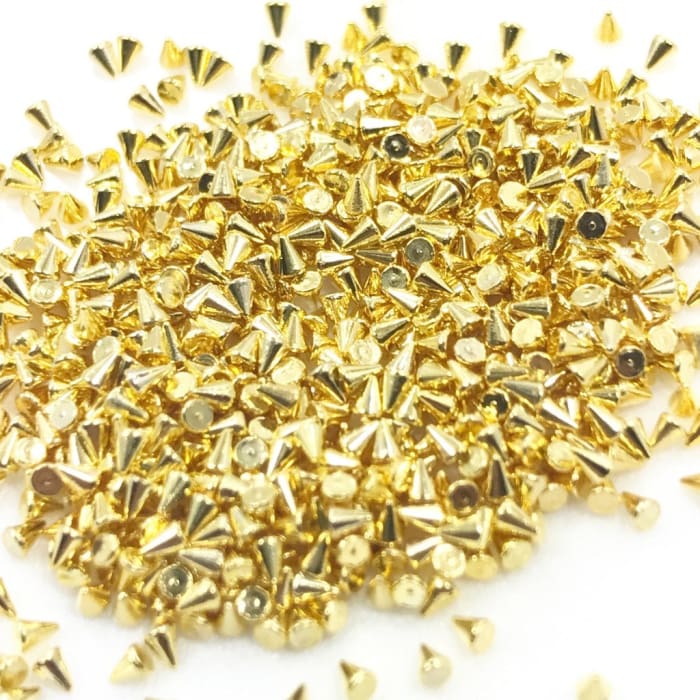 Decoration - Spike Gold - OceanNailSupply