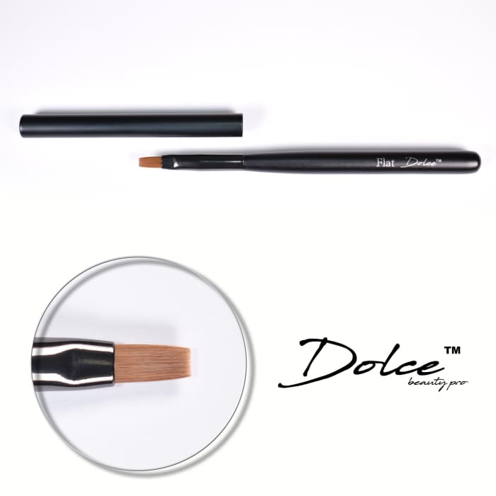 Dolce® Flat Brush - OceanNailSupply