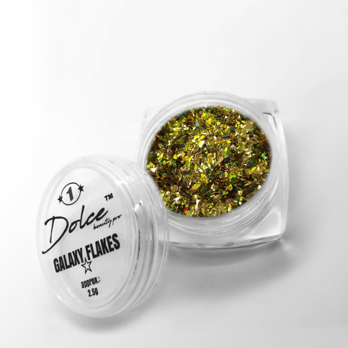 Dolce® Galaxy Flakes Glitter #1 - OceanNailSupply