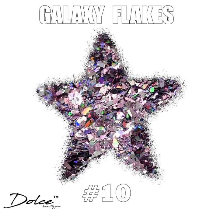 Dolce® Galaxy Flakes Glitter #10 - OceanNailSupply