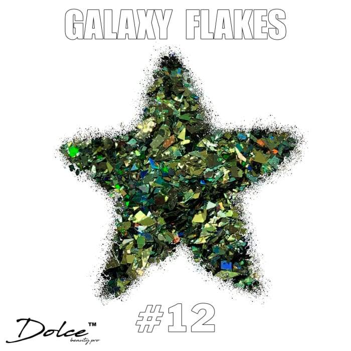 Dolce® Galaxy Flakes Glitter #12 - OceanNailSupply
