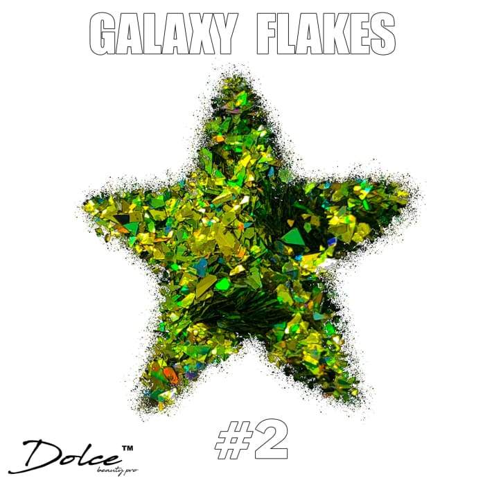 Dolce® Galaxy Flakes Glitter #2 - OceanNailSupply