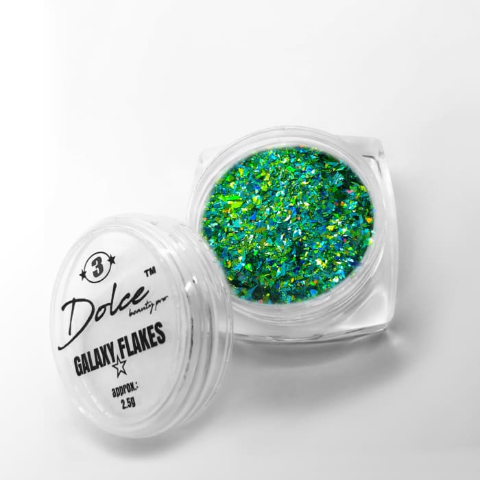 Dolce® Galaxy Flakes Glitter #3 - OceanNailSupply