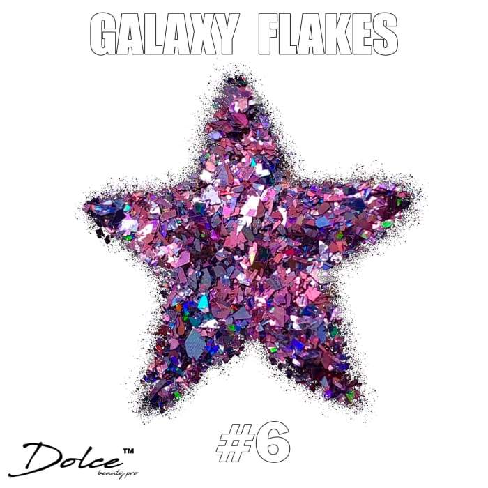 Dolce® Galaxy Flakes Glitter #6 - OceanNailSupply