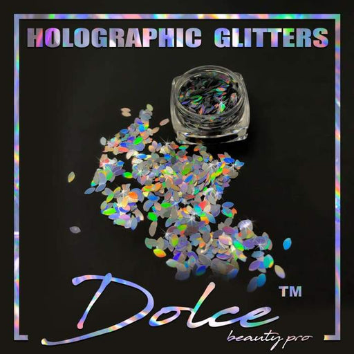 Dolce® Holographic Glitter - Marquise 4x2mm - OceanNailSupply