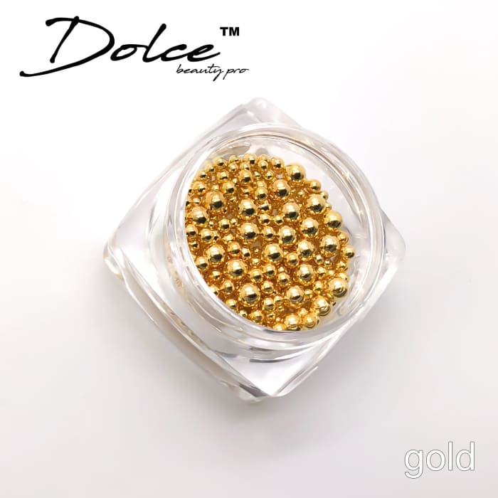Dolce® Mixed Metal Beads - OceanNailSupply