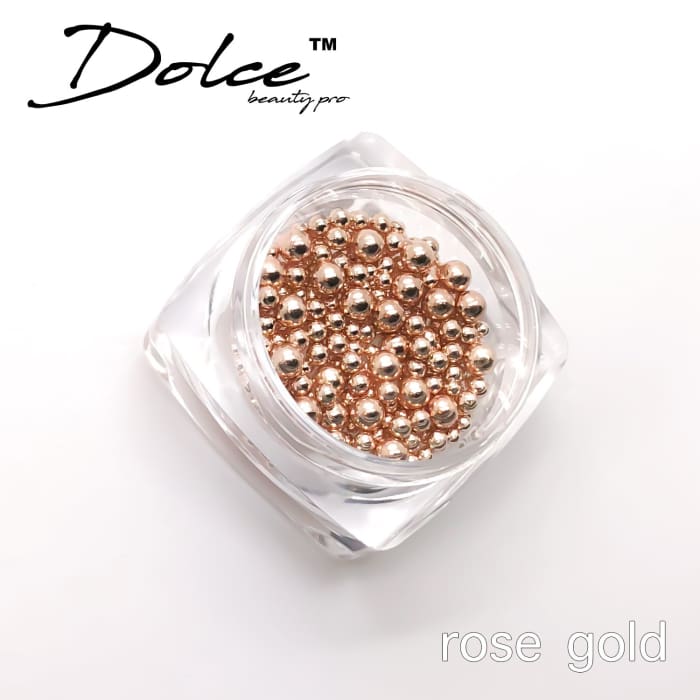 Dolce® Mixed Metal Beads - OceanNailSupply