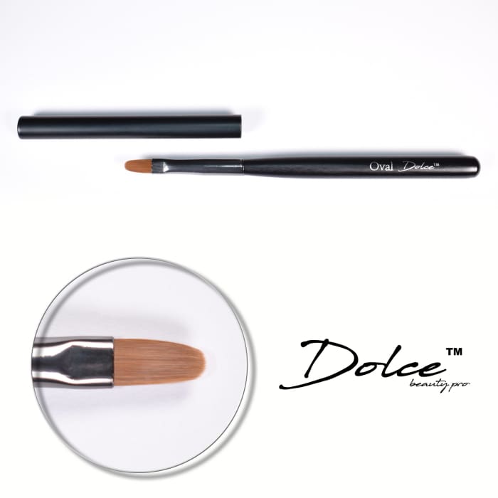 Dolce® Oval Brush - OceanNailSupply