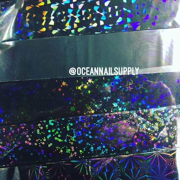 Foil - Holographic Transfer Foil 1-8 — OceanNailSupply