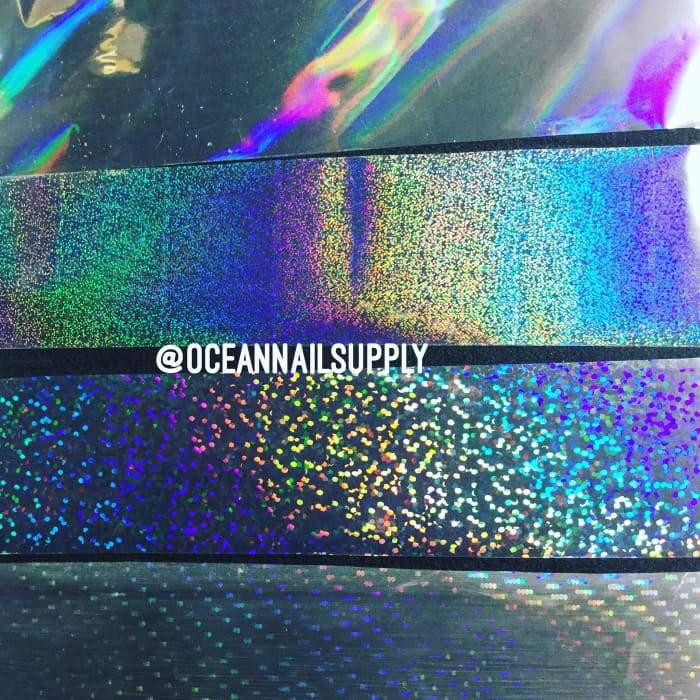 Foil - Holographic Transfer Foil 1-8 OceanNailSupply Foil - Holographic Transfer Foil 1-8 OceanNailSupply