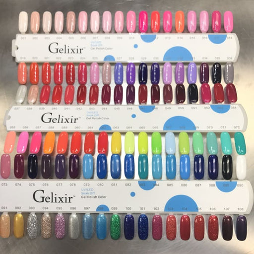 Gelixir collection 101-108 (gel only) - OceanNailSupply