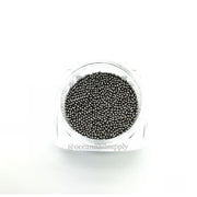 Gunmetal Metal Balls - OceanNailSupply
