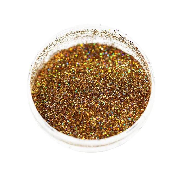 Holographic Glitter Gold 0.008 - OceanNailSupply