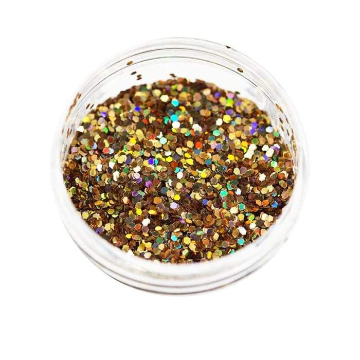 Holographic Glitter Gold 0.025 - OceanNailSupply