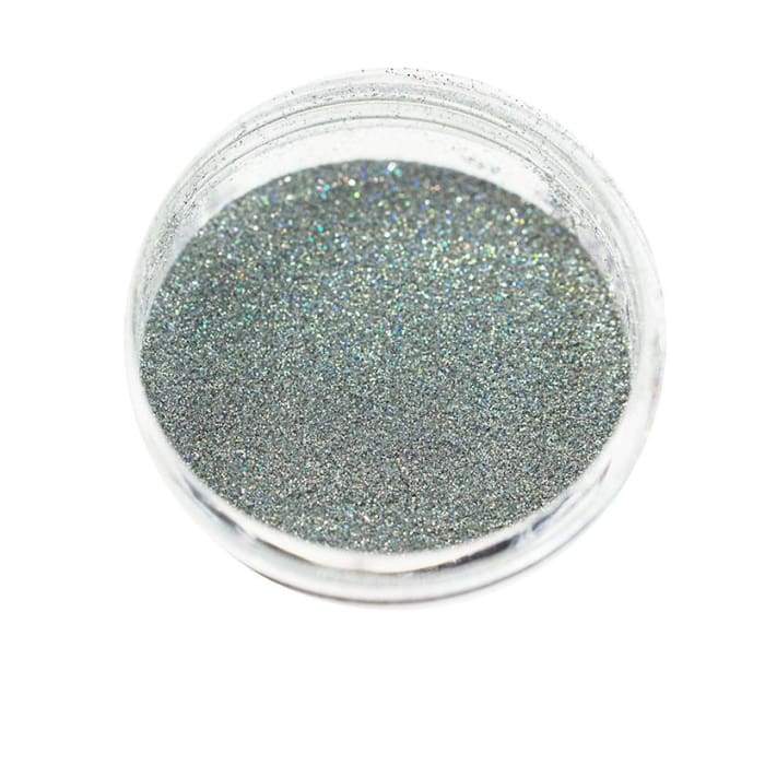 Holographic Glitter Silver 0.004 - OceanNailSupply