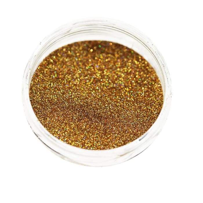 Holographic Glitter Ultra Fine Gold 0.004 - OceanNailSupply