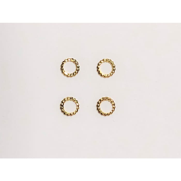 Japanese Decoration Gold Circle Frame 5 mm - OceanNailSupply
