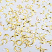 Japanese Decoration - Gold Crescent Moon - OceanNailSupply