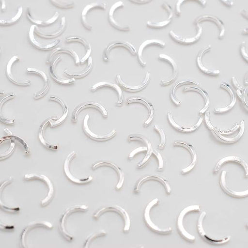 Japanese Decoration - Silver Semi Circle - OceanNailSupply