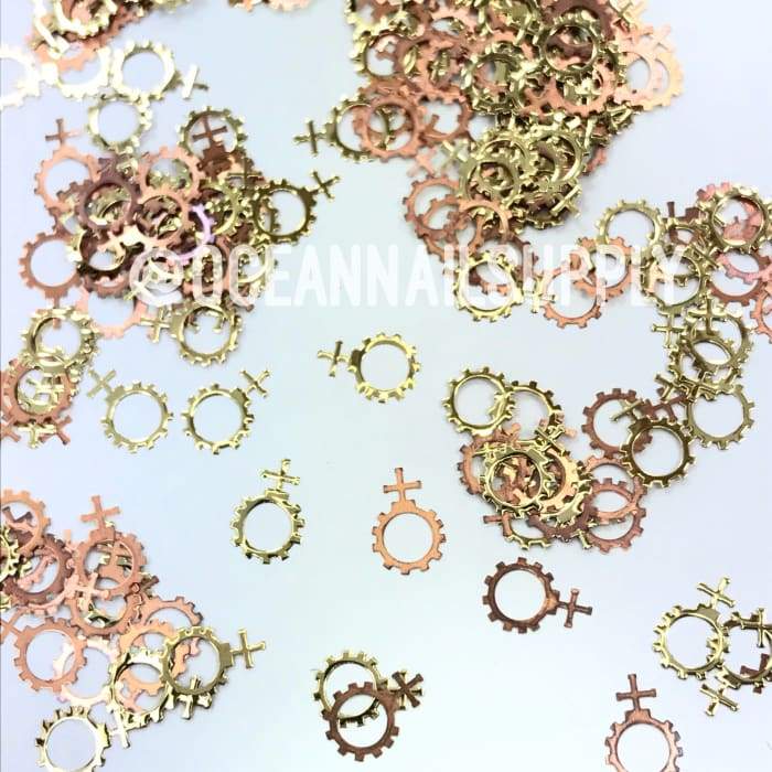 Japanese Decoration Thin Frame [Gear] #15 - OceanNailSupply